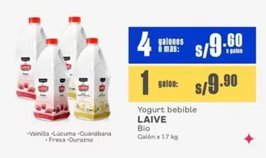 Laive - Yogurt bebible