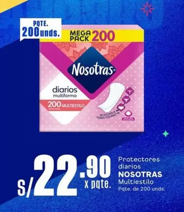 Nosotras - Protectores diarios