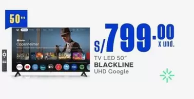 Blackline - TV LED 50"