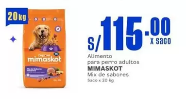 Mimaskot - Alimento para perro adultos