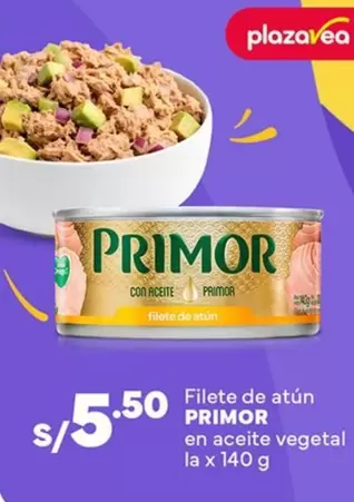 Primor - Filete de atún