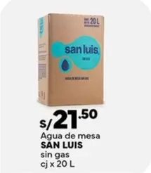 San Luis - Agua de mesa