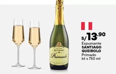 Santiago Queirolo - Espumante SANTIAGO QUEIROLO Primado