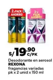 Rexona - Desodorante en aerosol