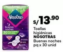 Nosotras - Toallas higiénicas