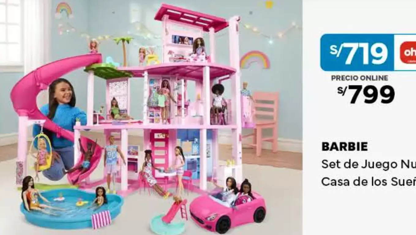 Barbie - Set de Juego Nu Casa de los Suer