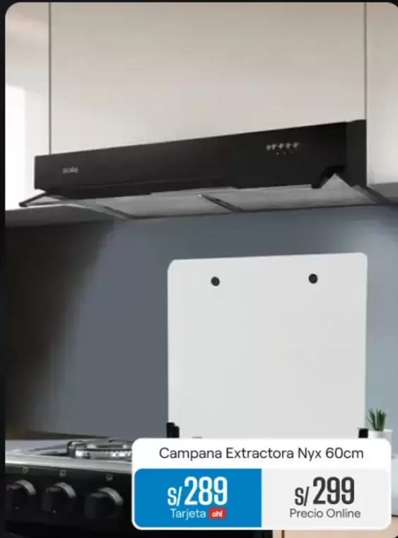 Sole - Campana Extractora Nyx 60cm