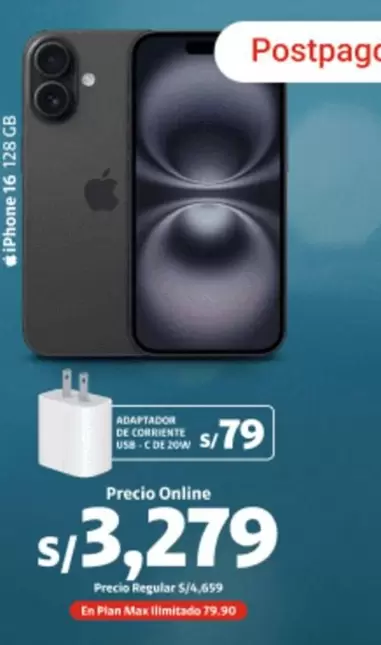 Apple - iPhone 16 128 GB