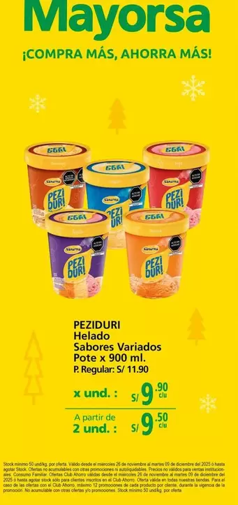 Peziduri - Helado