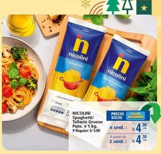 Nicolini - Spaghetti/ Tallarin Grueso
