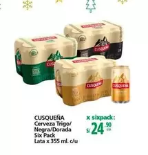 Cusqueña - Cerveza Trigo/ Negra/Dorada Six Pack