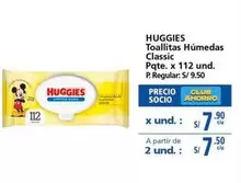 Huggies - Toallitas Húmedas Classic