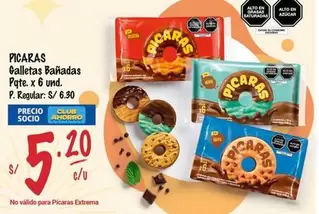 Pícaras - Galletas Bañadas