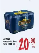 Cristal - Cerveza Six Pack