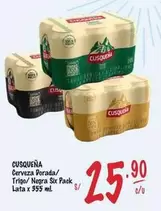 Cusqueña - Cerveza Dorada/ Trigo/Negra Six Pack