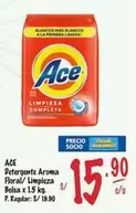 Ace - Detergente Aroma Floral/Limpieza
