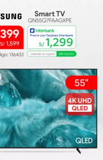 Smart -  TV QN55Q7FAAGXPE