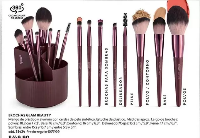 360 - BROCHAS GLAM BEAUTY
