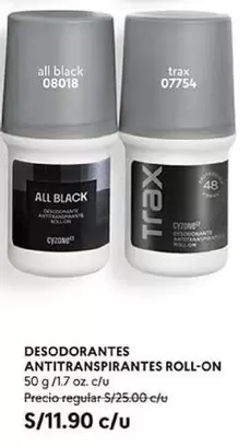 DESODORANTES ANTITRANSPIRANTES ROLL-ON