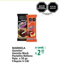 Marinela - Gansito/ Gansito Black Pastelito Relleno