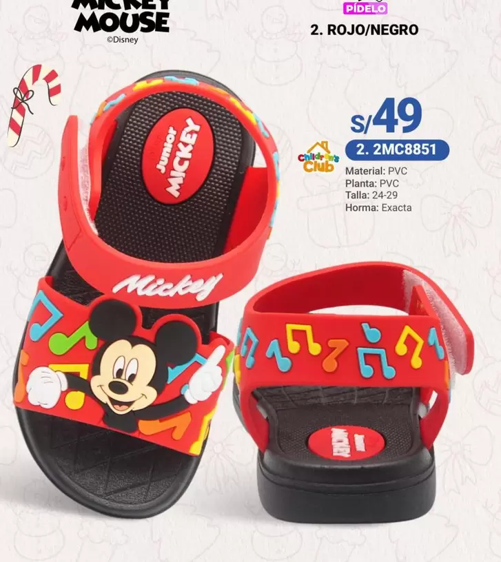 Mickey Mouse - sandalias bebé