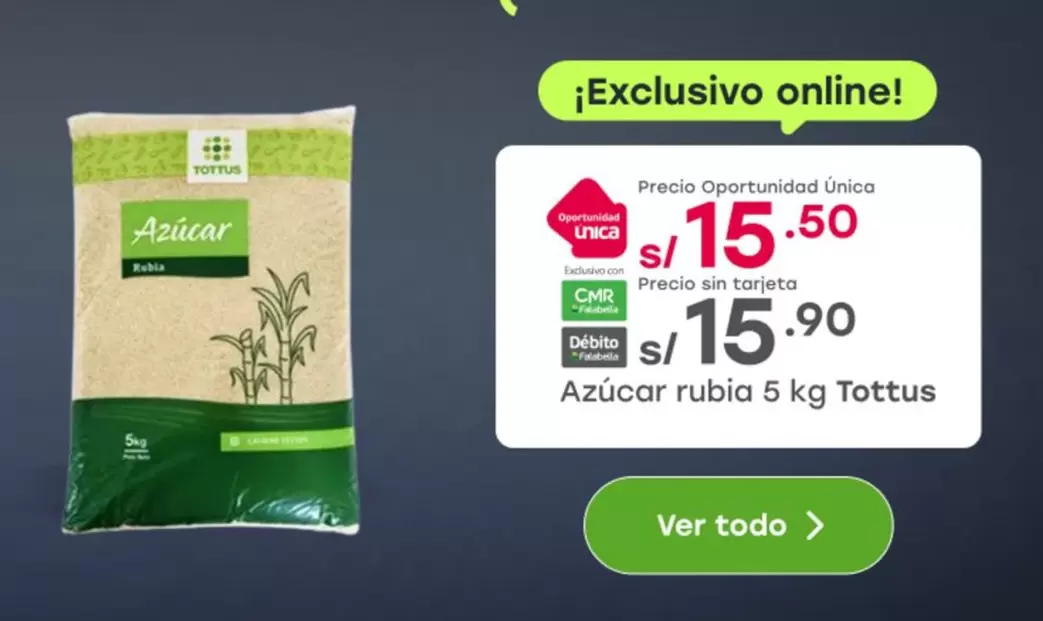 Tottus - Azúcar rubia