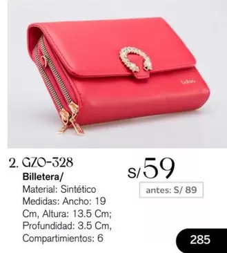 GZO-328 Billetera