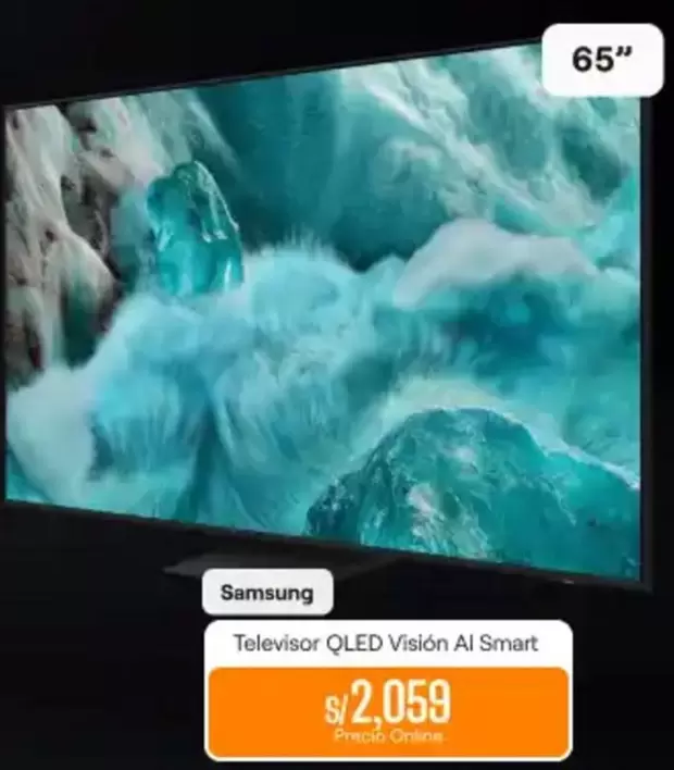 Samsung - Televisor QLED Visión AI Smart