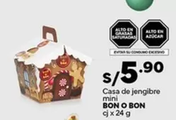 Bon o Bon - Casa de jengibre mini
