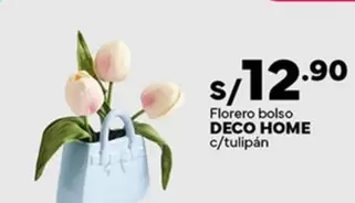 Florero bolso