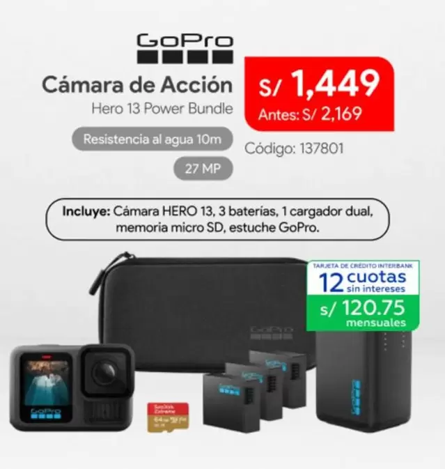 GoPro - Hero 13 Power Bundle