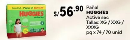 Huggies - Active sec