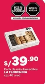 La Florencia - Pack de mini bocaditos