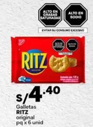 Ritz - Galletas RITZ original