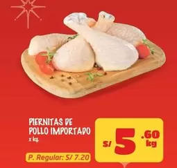 PIERNITAS DE POLLO IMPORTADO