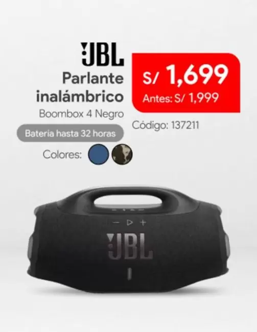 JBL - Parlante inalámbrico