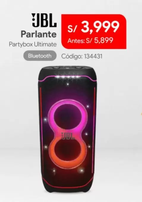 JBL - Parlante Partybox Ultimate