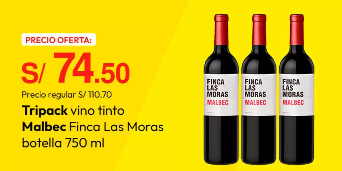 Las Moras - vino tinto Malbec