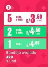 Aro - Bandeja ovalada