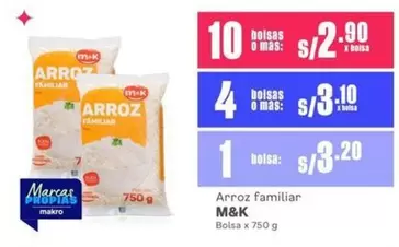 M&K - Arroz familiar