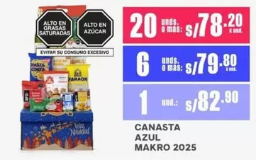 Faraon - CANASTA AZUL