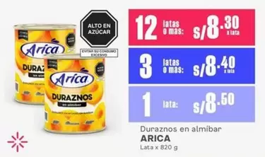 Arica - Duraznos en almíbar
