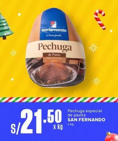 San Fernando - Pechuga de pavo