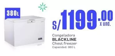 Blackline - Congeladora Chest freezer
