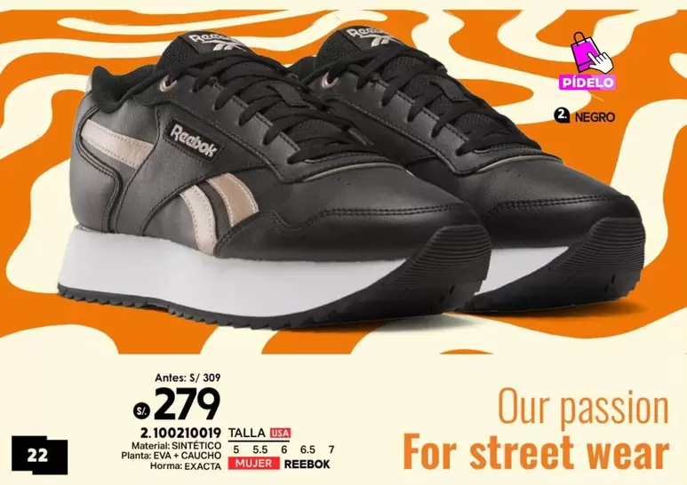 Reebok - Zapatillas Mujer