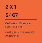 Colonias L'Essence