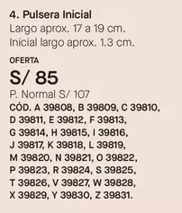 Pulsera Inicial