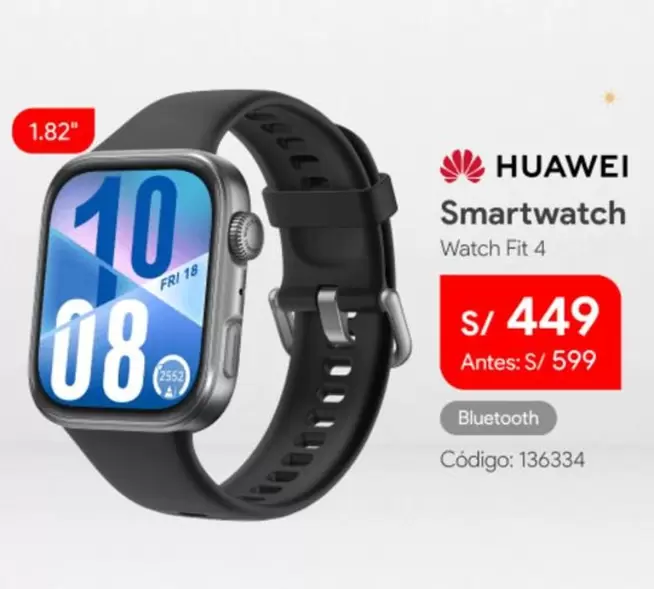 Huawei - Smartwatch Watch Fit 4
