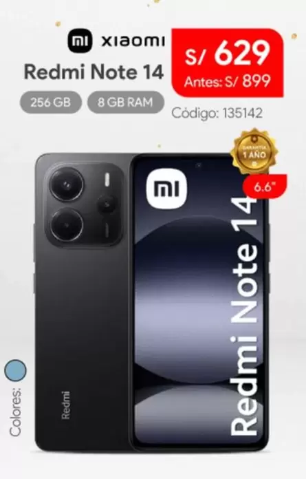 Xiaomi - Redmi Note 14