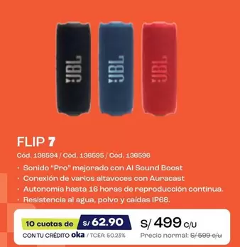 JBL - FLIP 7